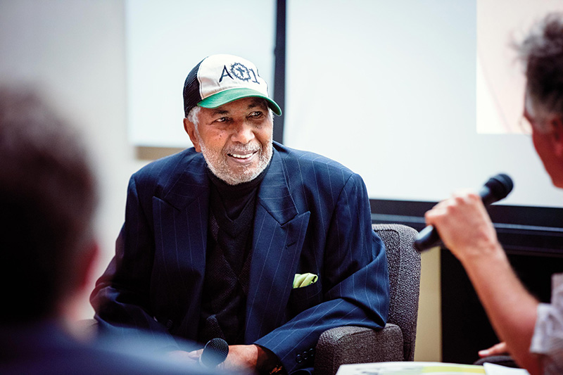 The event featured a Q&A between Jefferson and Philadelphia Inquirer music critic Dan DeLuca, who had previously interviewed Joe Jefferson about the release, and sat with a copy of the vinyl record on his lap throughout the discussion.