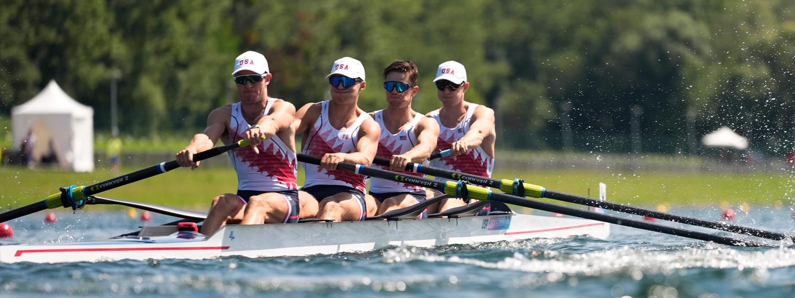 Men's 4x4 Olympic rowing team