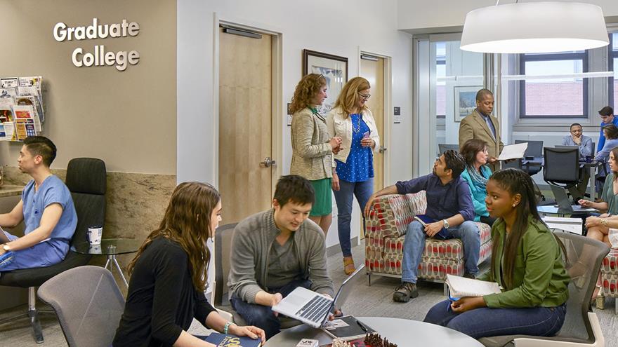 Students in the Graduate College